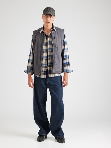 INDICODE JEANS Regular fit Skjorta 'Bugge' i blå