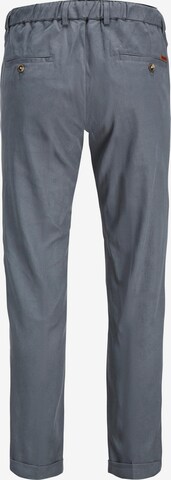 JACK & JONES Regular Pleat-front trousers 'Ace' in Grey