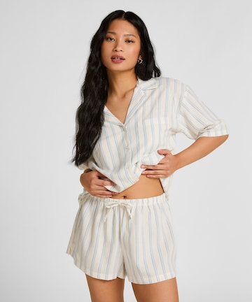 Hunkemöller Pajama pants in White: front