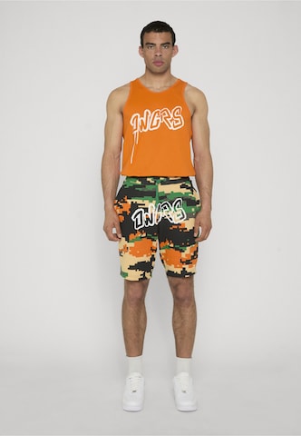 Dangerous DNGRS Regular Shorts in Orange