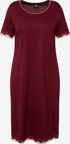 Ulla Popken Nightgown in Red: front