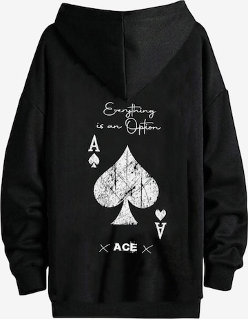 RMK Sweatshirt 'Pik karte' in Black: front
