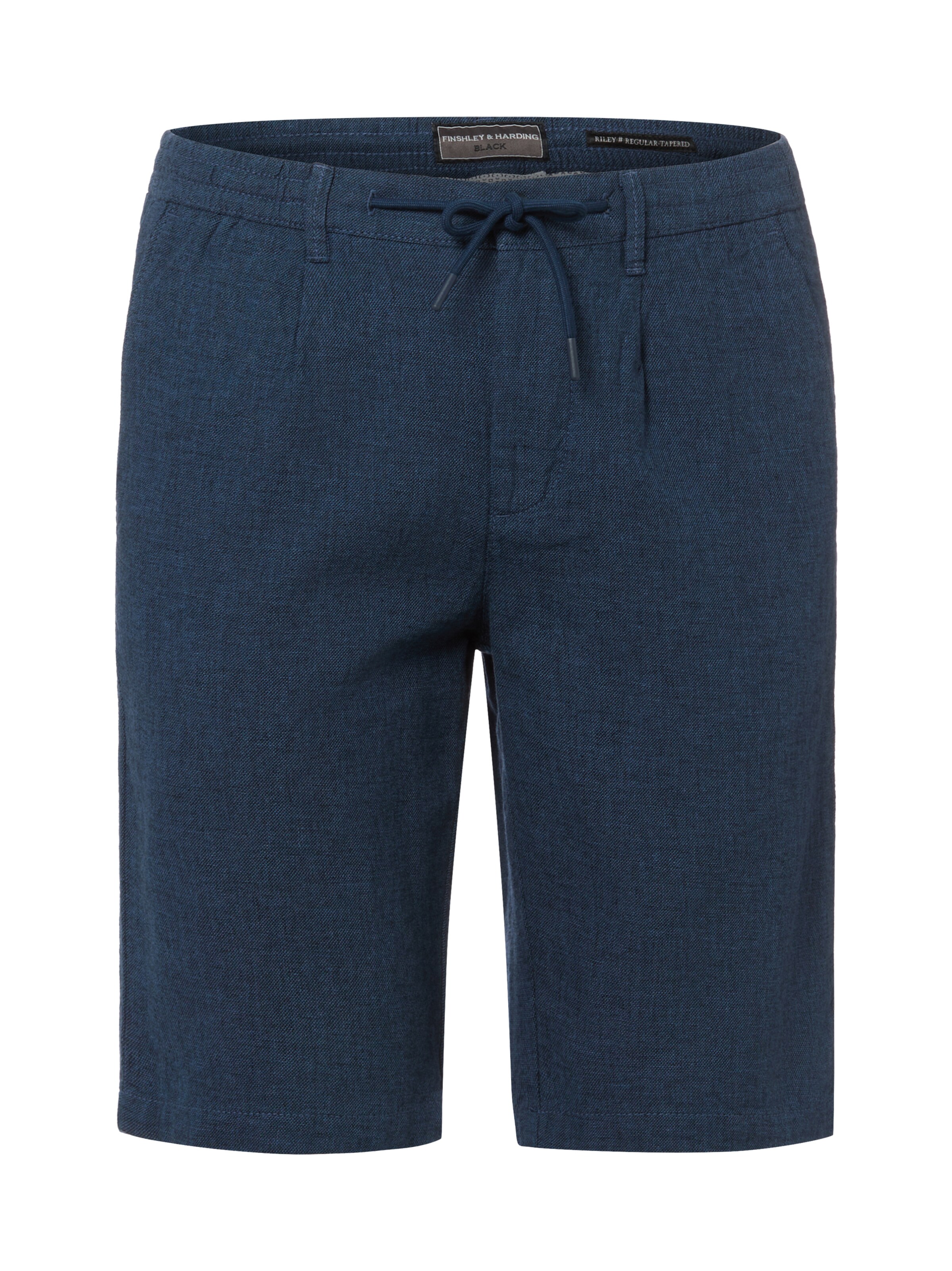 Finshley & Harding Hose ' Riley ' in Blau: Vorderseite