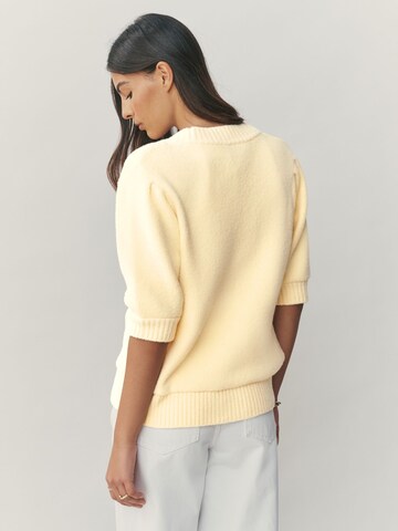 Next Kardigán - sárga