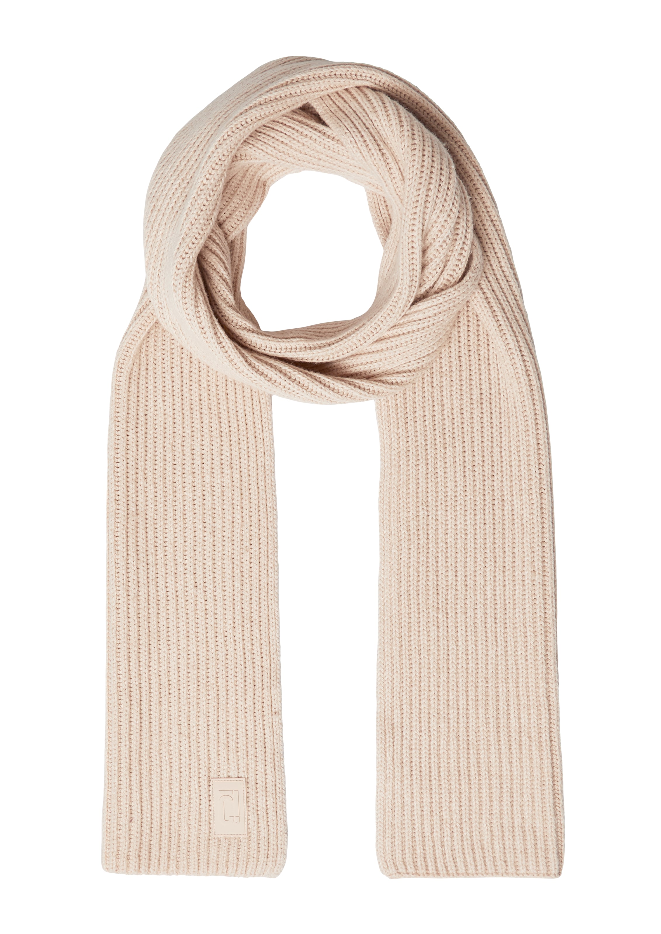 comma casual identity Sjaal in Beige: voorkant