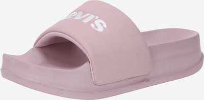 LEVI'S ® Pantoletter 'JUNE  BOLD' i pink / offwhite, Produktvisning