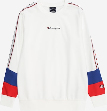 Champion Authentic Athletic Apparel Mikina - biela: predná strana