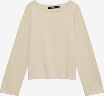 VERO MODA Пуловер 'VMNoma' в бежово: отпред