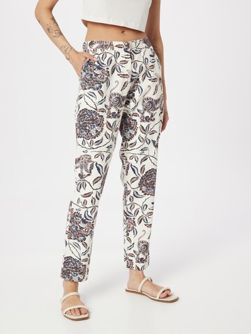 Maison 123 Regular Trousers 'LOLA' in White: front