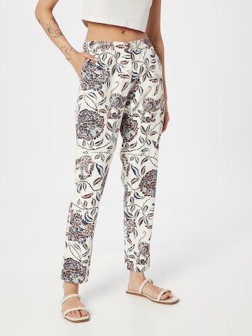 Maison 123 Regular Trousers 'LOLA' in White: front