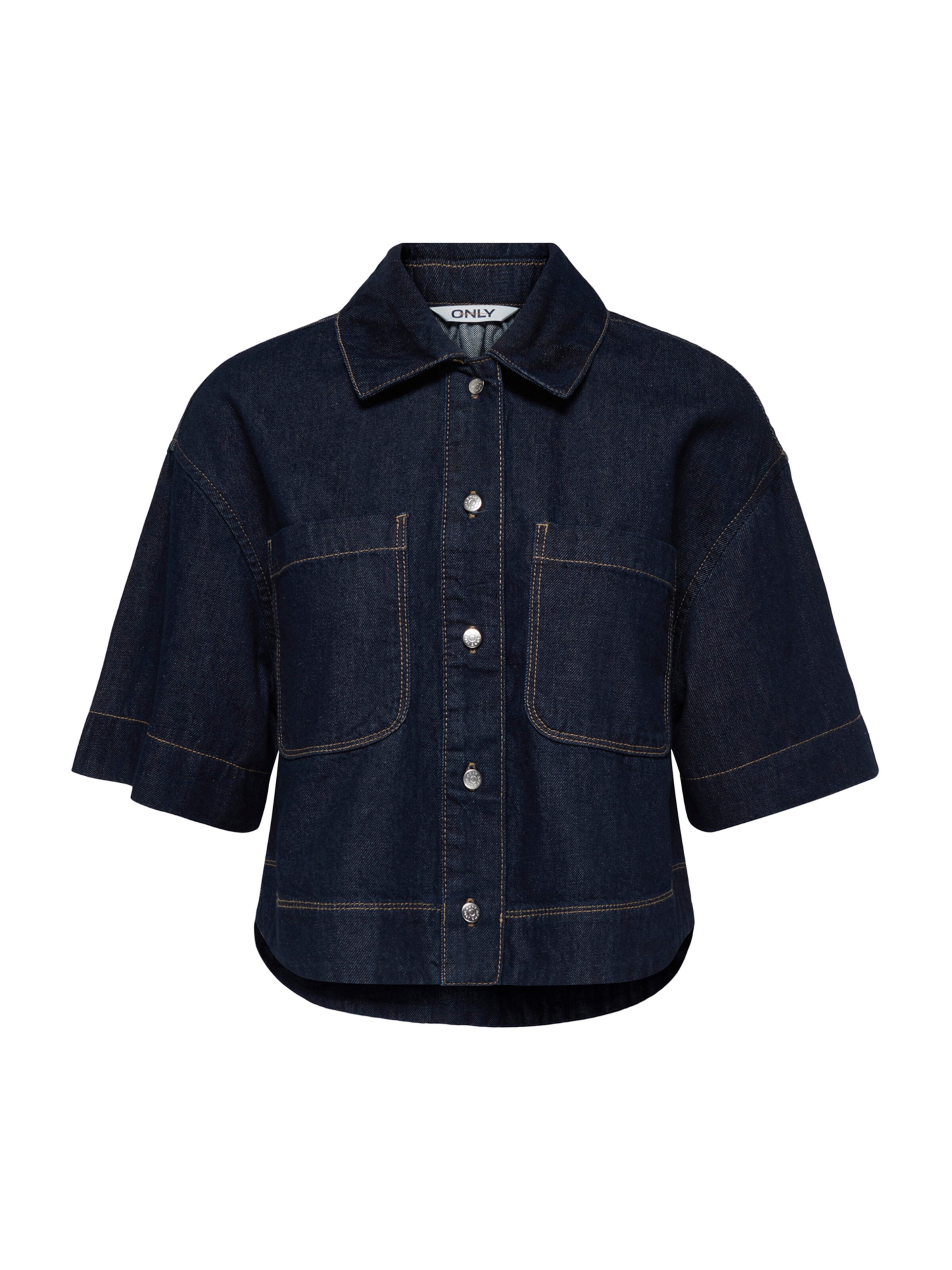 ONLY Bluse 'ONLCLEO' in Blau: Vorderseite