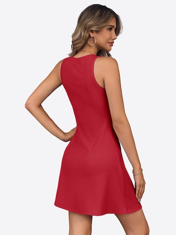 raudona Imily Bela Suknelė