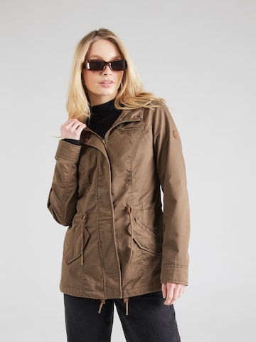 ONLY Between-Seasons Parka 'LORCA' in Brown: front