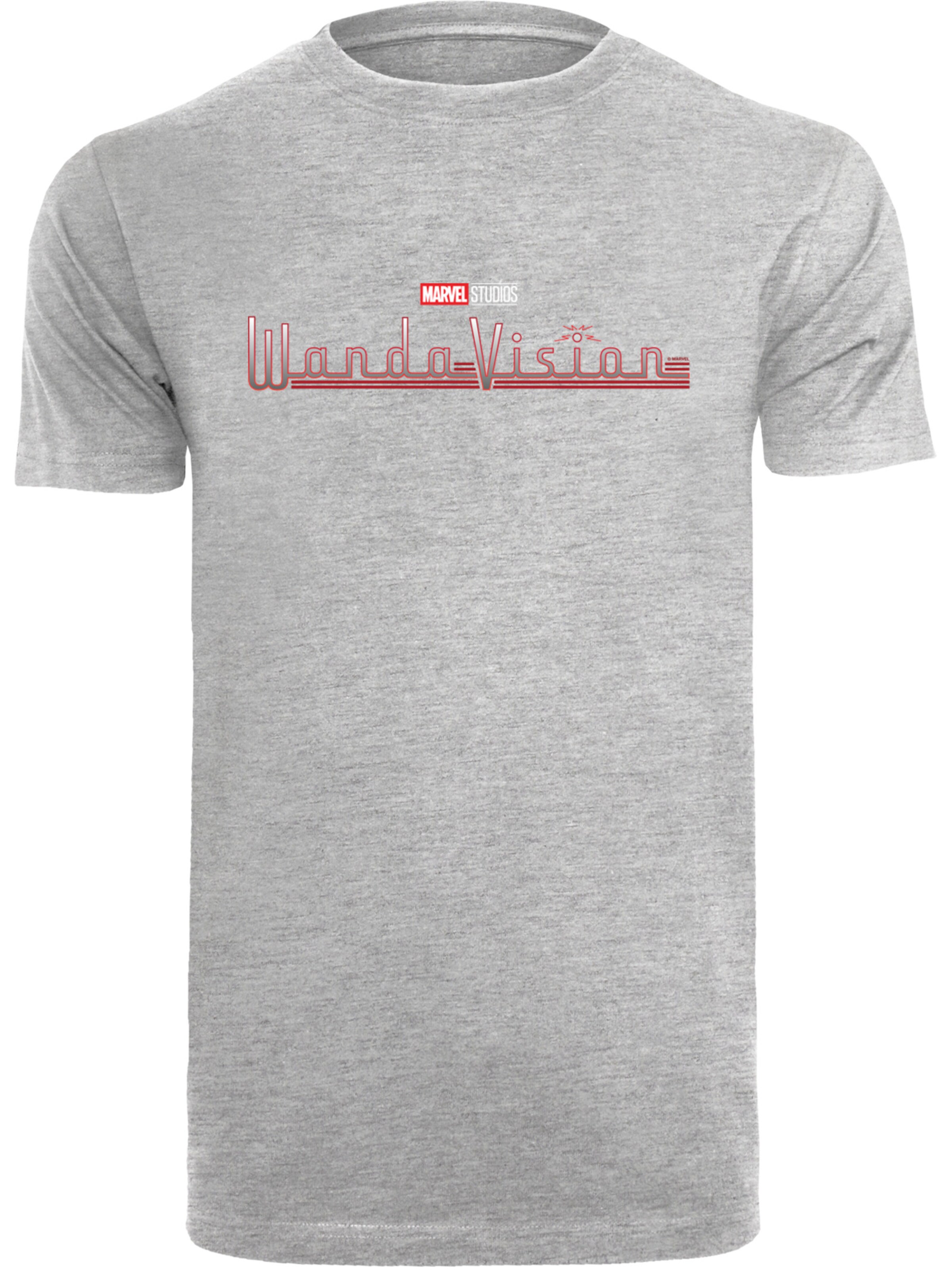 F4NT4STIC Shirt 'Marvel WandaVision' in Grijs: voorkant