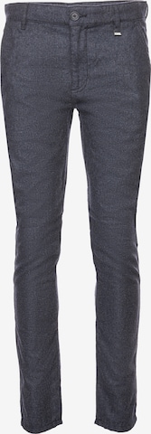 Karl Lagerfeld Slim fit Chino Pants in Blue: front
