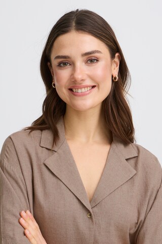 Fransa Blouse 'FRJETT SH 1' in Beige