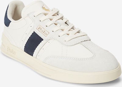 Polo Ralph Lauren Niske tenisice 'HTR AERA' veličine 35 u morsko plava / zlatna / prljavo bijela, Pregled proizvoda