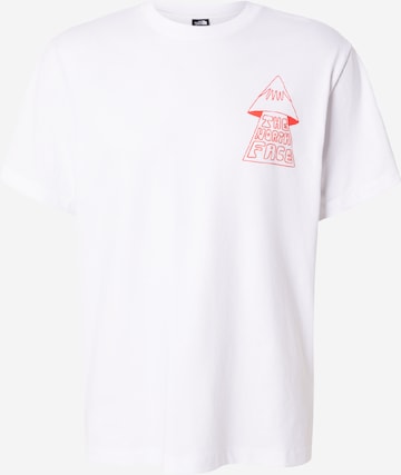 T-Shirt 'MOUNTAIN PLAY' THE NORTH FACE en blanc : devant