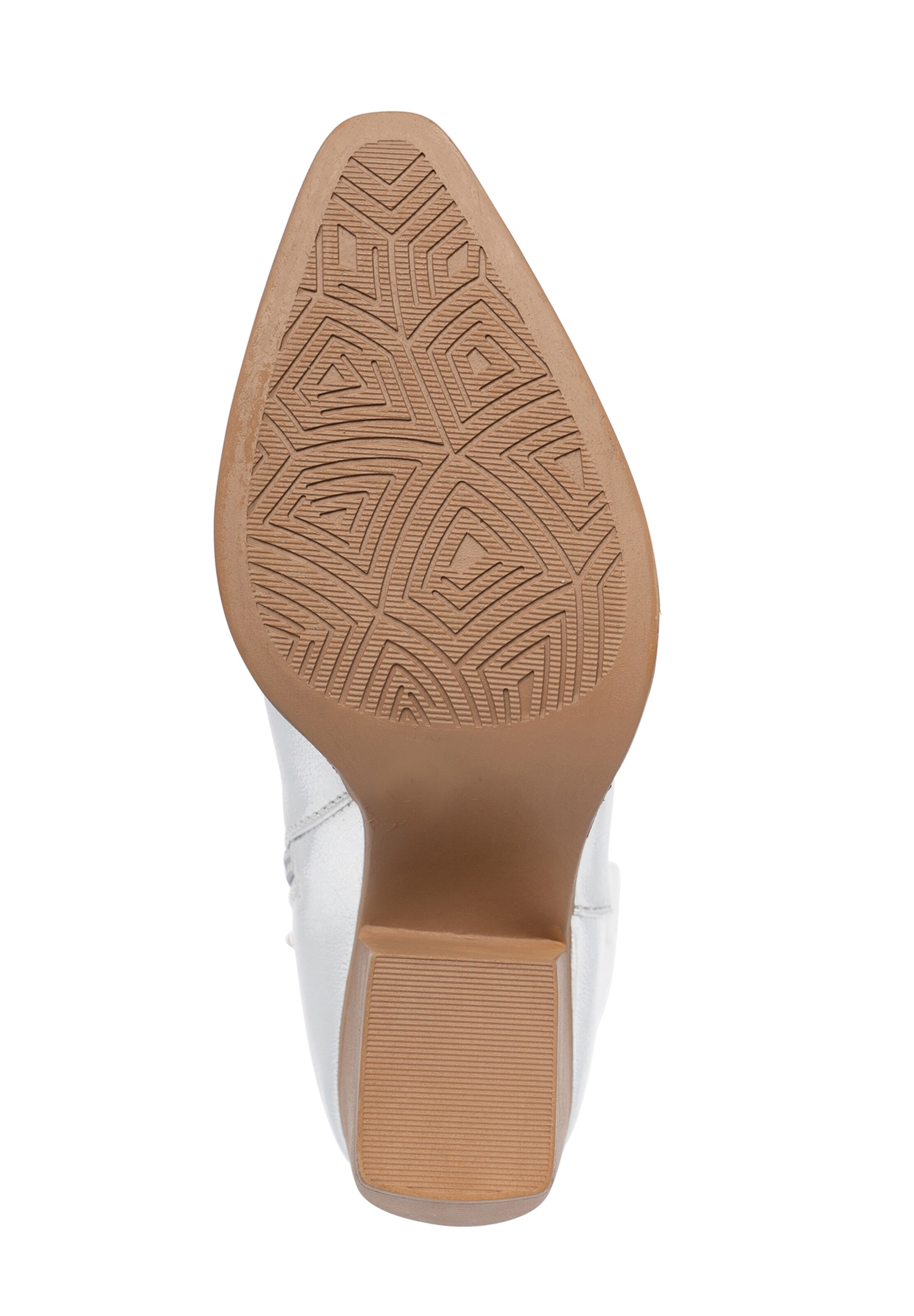 Stivale da cowboy di Elara in argento