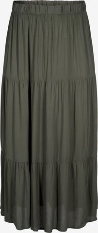 Zizzi Skirt 'CAROSE' in Green: front