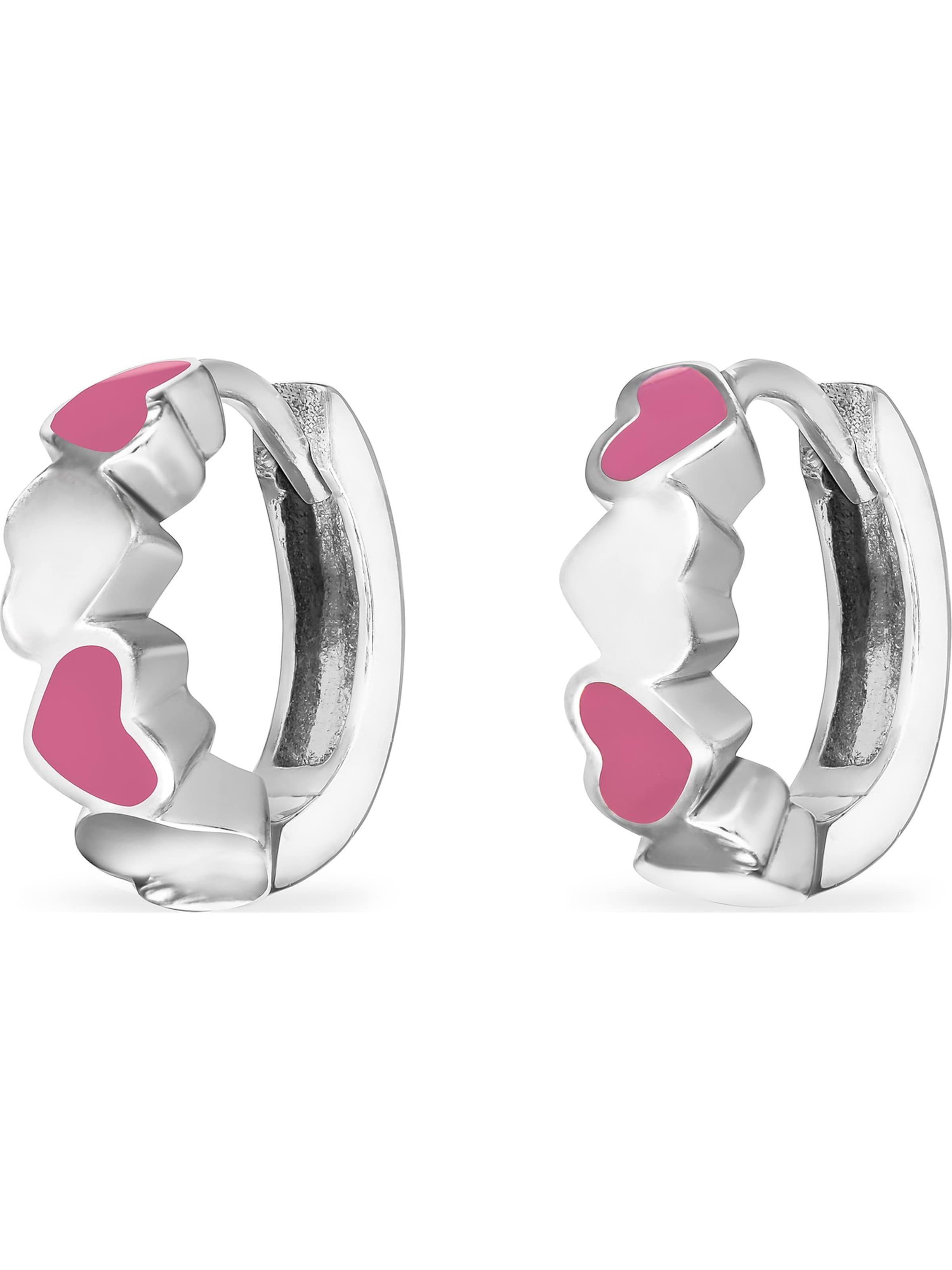 FAVS Mädchen-Creolen in Silber