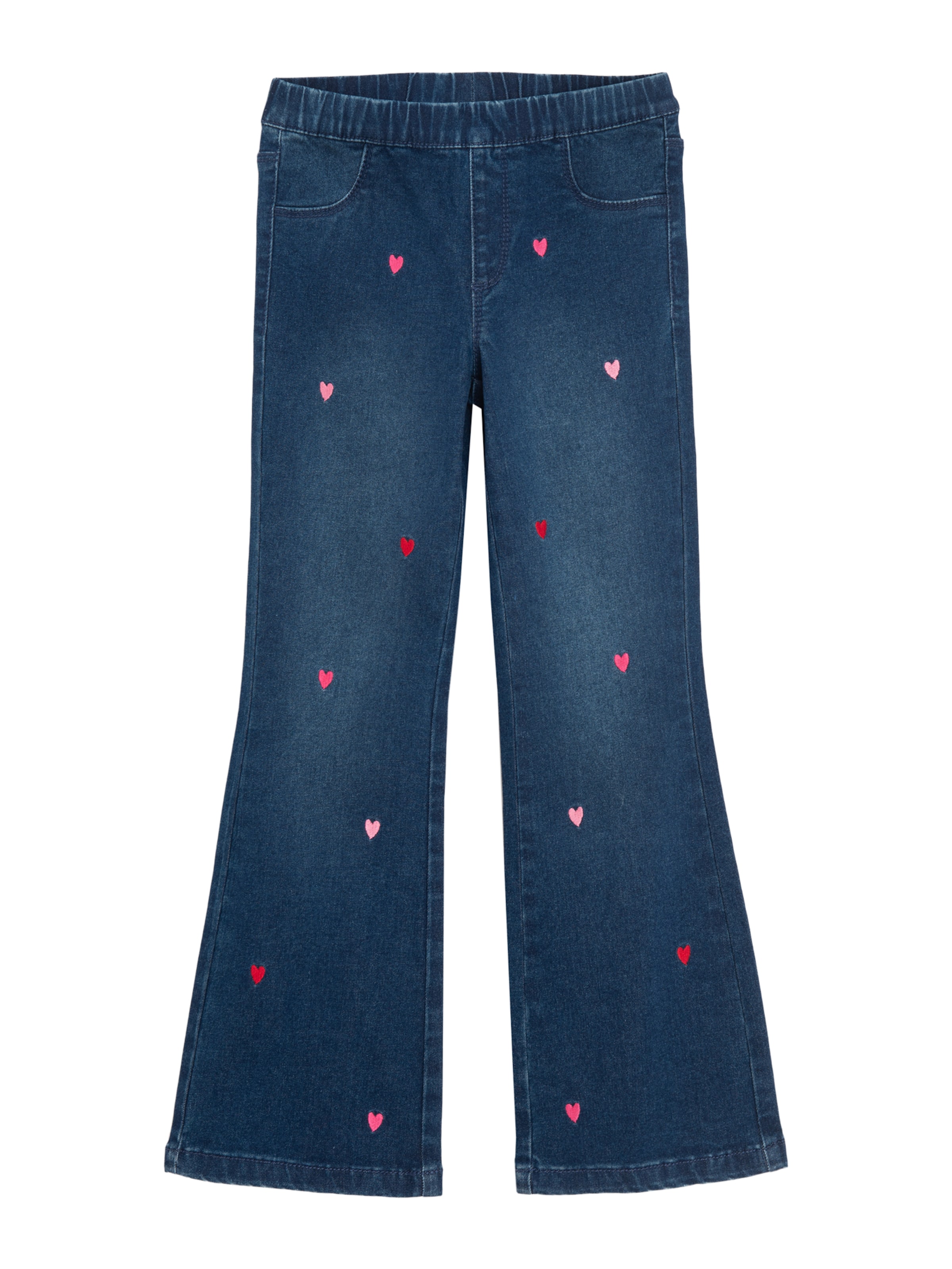 Cool Club Flared Jeans in Blauw: voorkant
