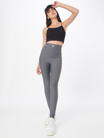 FILA Skinny Workout Pants 'CERVIA' in Grey