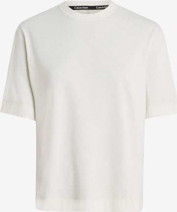 Calvin Klein Sport Functioneel shirt in Wit: voorkant