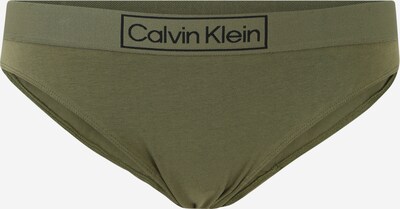 Slip Calvin Klein Underwear Plus pe verde / negru, Vizualizare produs