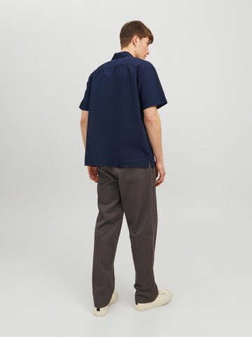 JACK & JONES Regular fit Srajca 'PALMA' | modra barva