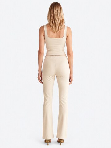 Pantalon Ethiquet en beige