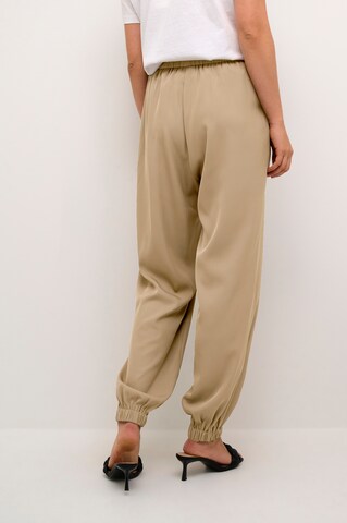 Effilé Pantalon harem 'Jenna' Kaffe en beige