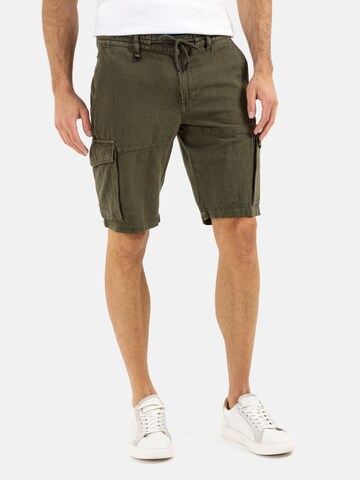 CAMEL ACTIVE Regular Cargo Pants in Green: front