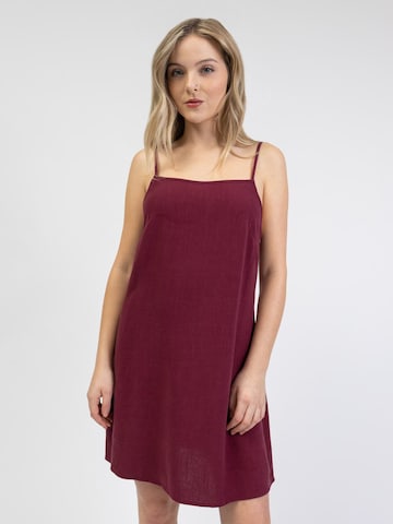 BROKE + SCHÖN Kleid in Rot: Vorderseite