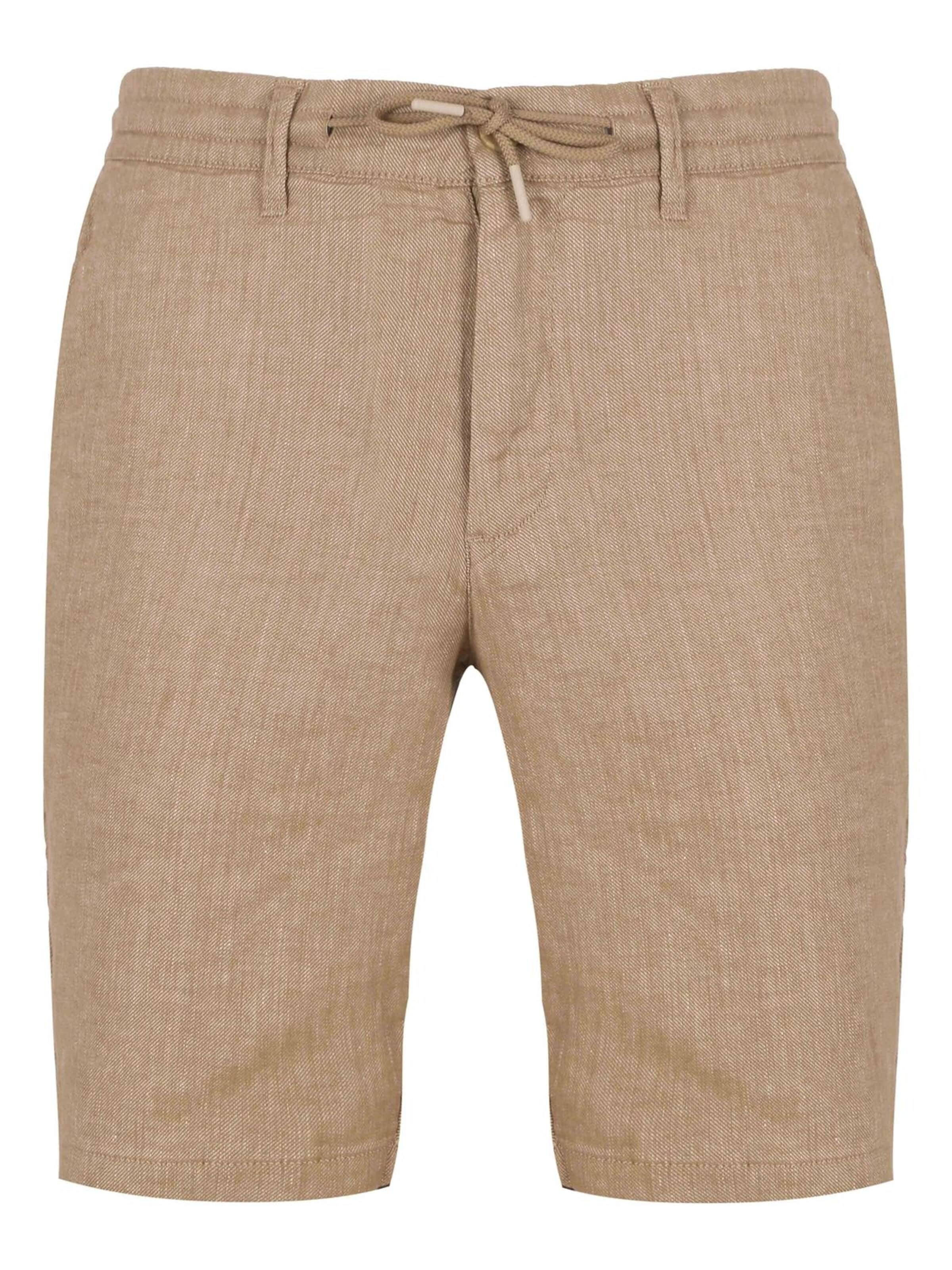 Suitable Slimfit Broek 'Stanley' in Bruin: voorkant