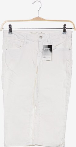 TOM TAILOR DENIM Shorts in S in White: front