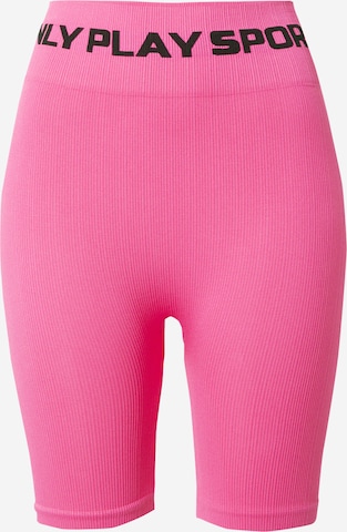 Skinny Pantalon de sport 'ANA' ONLY PLAY en rose : devant
