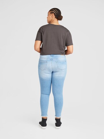ONLY Carmakoma Slimfit Kavbojke 'WILLY' | modra barva