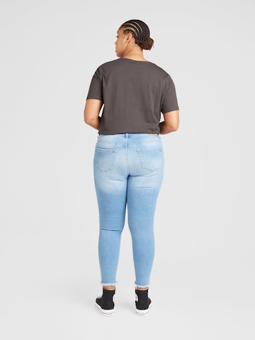 ONLY Carmakoma Slimfit Jeans 'WILLY' in Blau