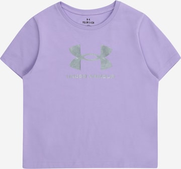 UNDER ARMOURMajica 'Rival' - ljubičasta boja: prednji dio