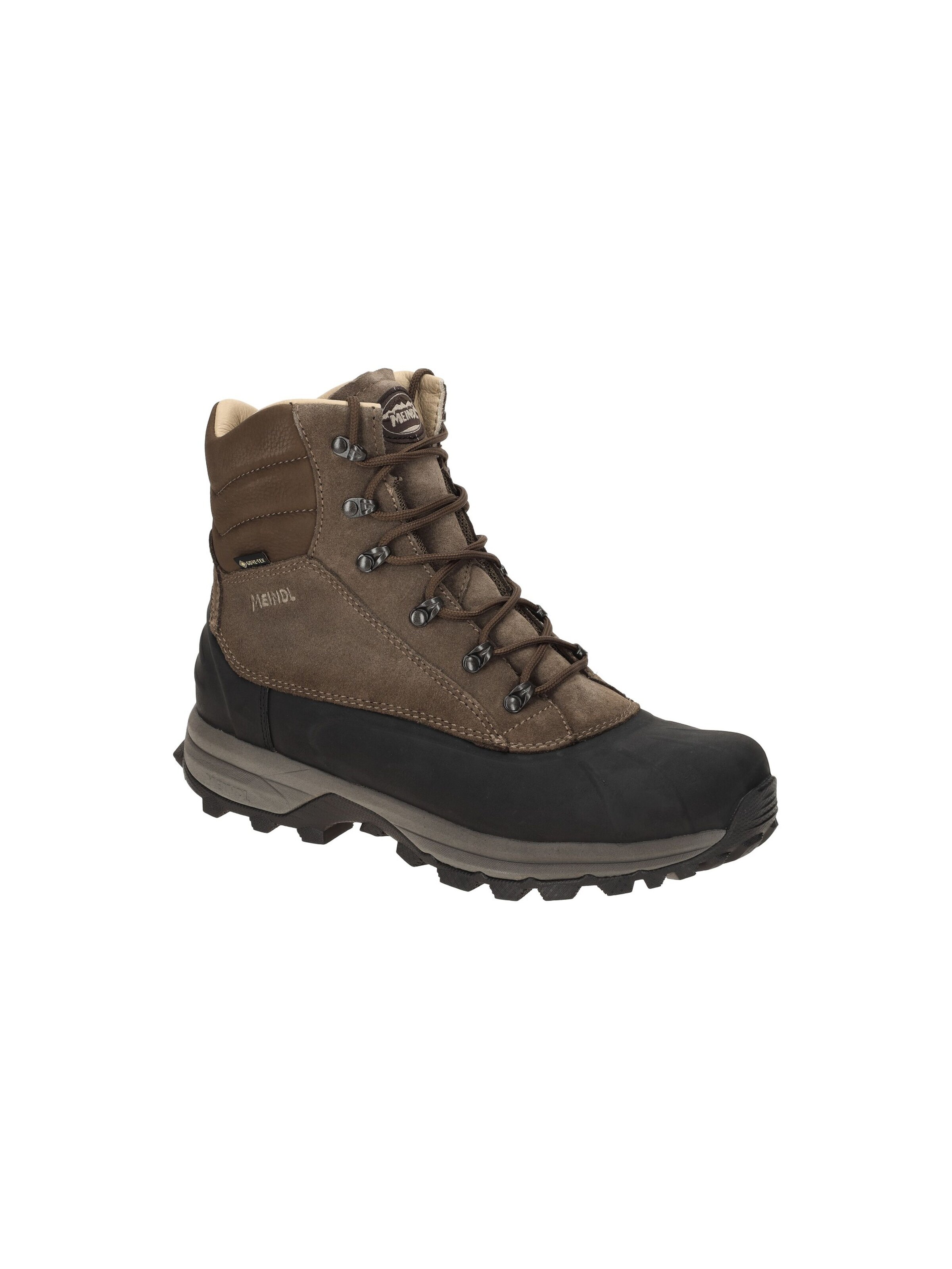 MEINDL Schnürboots 'Meindl Lillehammer GTX Stiefel braun Warmfutter 7998'‌‌‌ in Braun: Vorderseite