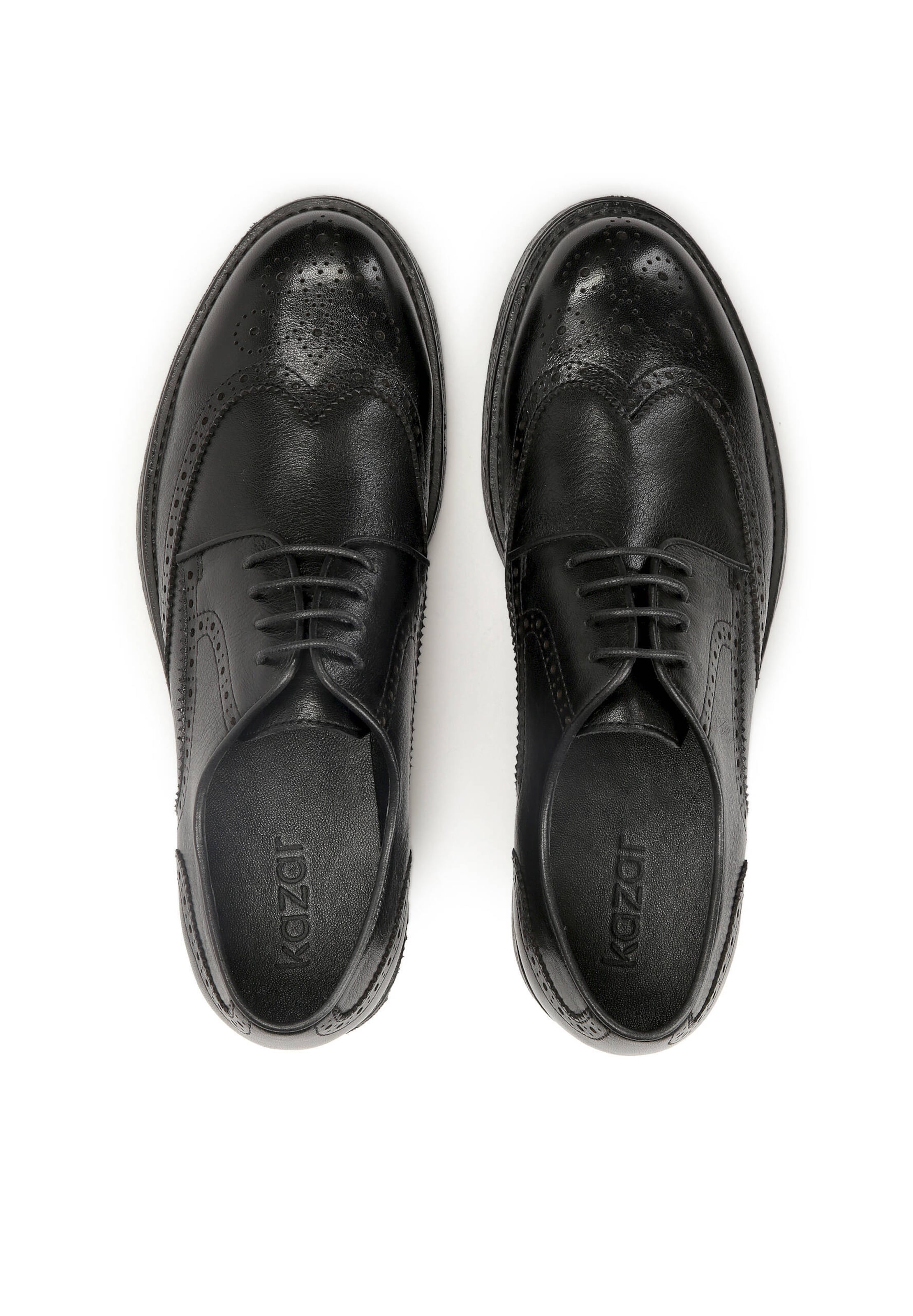 Chaussure à lacets Kazar en noir