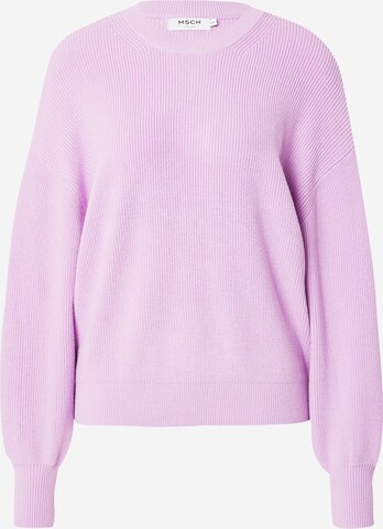 MSCH COPENHAGEN Pullover 'Acentia Rachelle' i lilla: forside