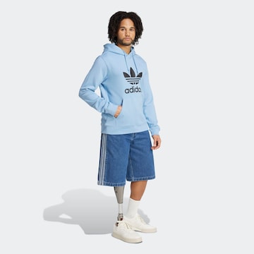 ADIDAS ORIGINALS Sweatshirt 'Adicolor Classics Trefoil' in Blue
