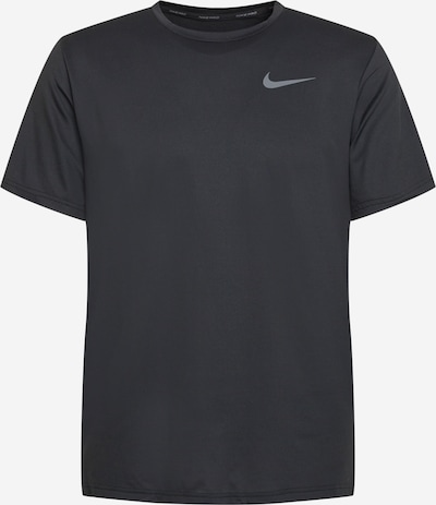 NIKE Functioneel shirt 'PRO' in de kleur Grijs / Zwart, Productweergave