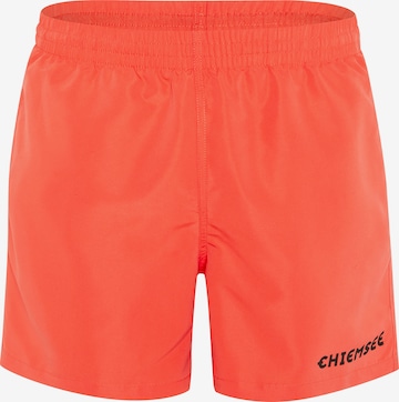 CHIEMSEE Board Shorts in Orange: front