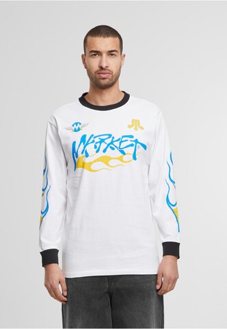 MARKET Shirt 'Loud Pipes' in Weiß