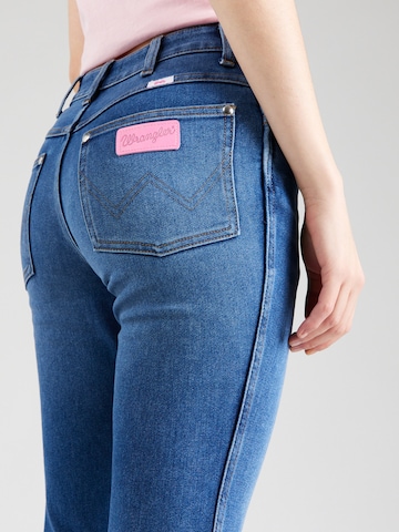 WRANGLER Flared Jeans 'WESTWARD KEN' in Blauw