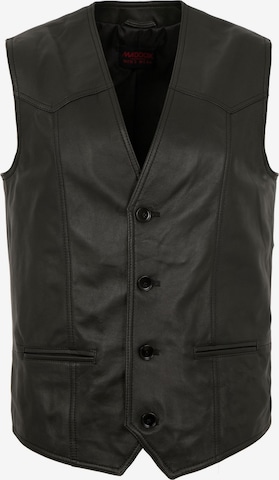 Gilet 'Freddy' MADDOX en noir : devant