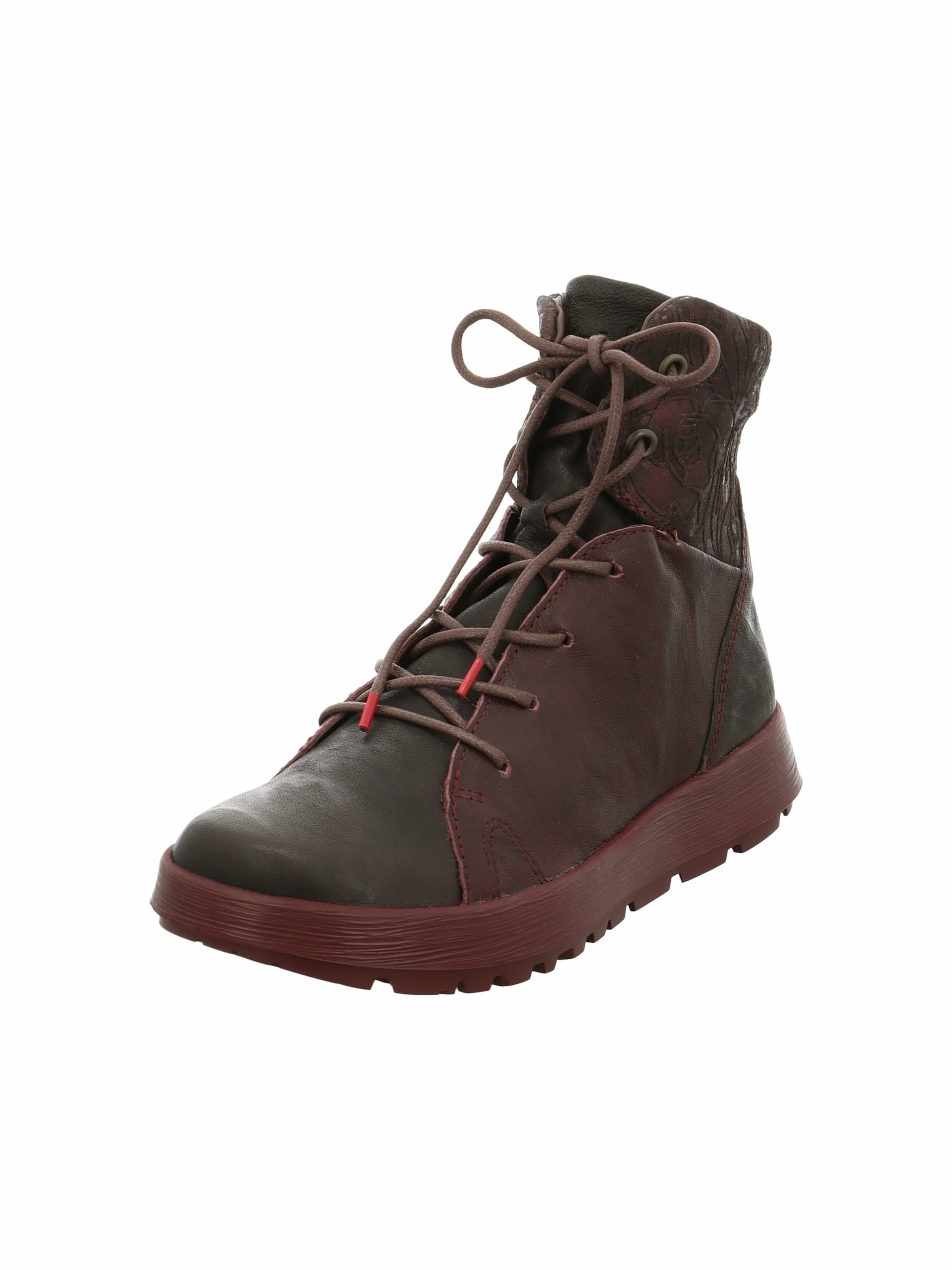 THINK! Lace-up boot in Brown: front